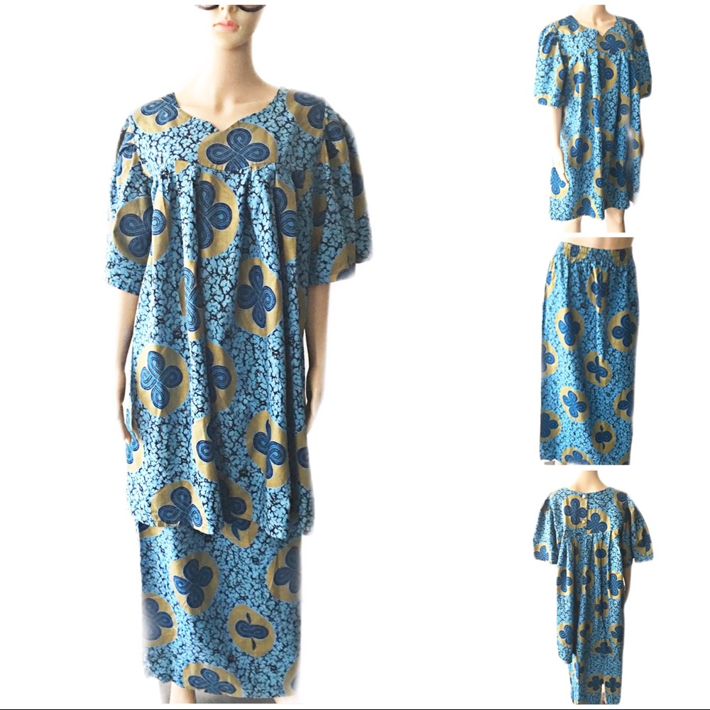 💙 Homeland Authentics African Blue 2pc